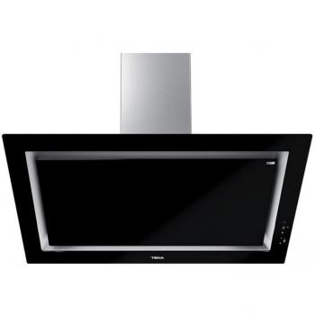Campana Decorativa Teka DLV 99677 TOS Conect | 90 cm | Función Hob to Hood | WiFi | Control Táctil Multislider | Cristal Negro | Nivel de Ruido 65 dB