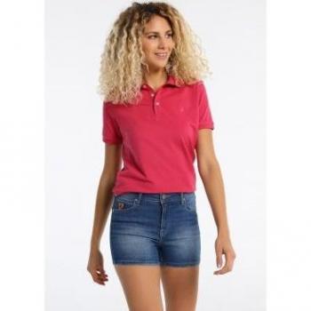 Short Medium Blue Light - Lois Jeans para mujer con tallaje en pulgadas