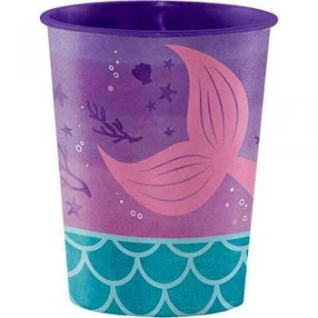 CREATIVE PARTY Mermaid Shine Plastic Keepsake Cup