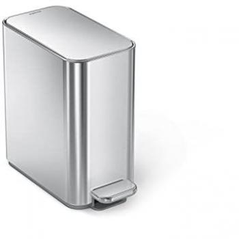 Simplehuman 5L Slim Pedal Bin Brushed Stainless Steel