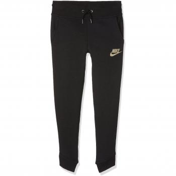NIKE G NSW Mdrn Pantalón, Niñas, Negro, S