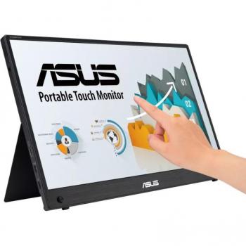ASUS ZenScreen MB16AMTR 15.6 LED IPS FullHD Táctil USB-C Pantalla Portátil 1920 x 1080 Pixeles LCD Negro
