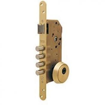 Cerradura de Seguridad Tesa Assa Abloy R200B567L con Cilindro T60, Acero Esmaltado, 30x30mm, Set de 7 Piezas