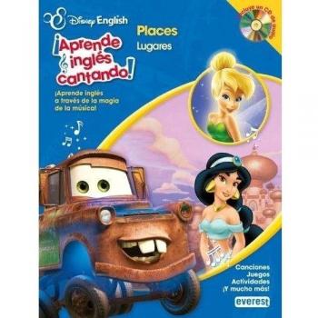 Disney English. ¡Aprende inglés cantando!. Places / Lugares: ¡Aprende inglés a través de la magia de la música! Canciones. Juegos. Actividades. ¡Y mucho más! - Walt Disney Company