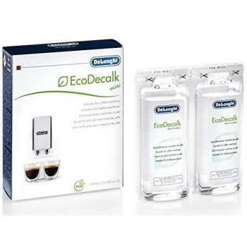 Delonghi 5513296011 ECODECALK Mini Coffee Machine Descaler 2 x 100 ml