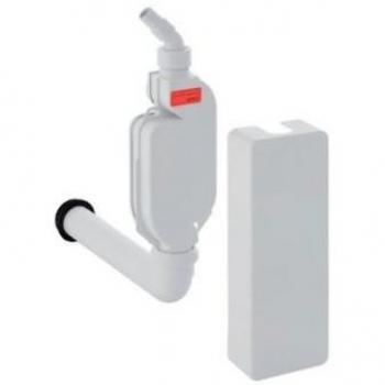 Geberit - Sifón Visto Geberit Para Electrodomésticos, Con Tapa: D40Mm Blanco Alpino