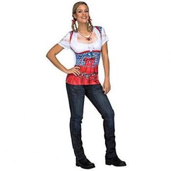 Disfraz para Adultos My Other Me Oktoberfest Lady Rojo S
