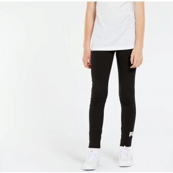 Puma Essentials Logo Leggings for Girls - Black, Size 12