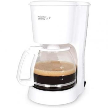 Cafetera de Goteo Orbegozo Blanca 15 Tazas 800W con Mantenimiento Caliente 30 Minutos