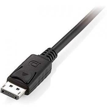 Equip 119337 Cable DisplayPort a DisplayPort 1.2, Resolución 4K, Longitud 5 Metros, Color Negro