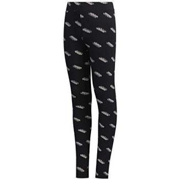 adidas Yg FAV Tight Mallas, Niñas, Negro/Blanco, 140