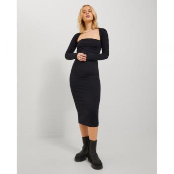 Jack & Jones - Vestido midi de mujer con manga larga