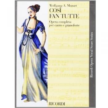 COSI FAN TUTTE K.588 para Canto y Piano - Partitura de Mozart