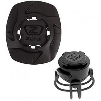Zéfal Universal Phone Adapter Bike Kit Soporte Móvil Bicicleta, Unisex Adulto, Negro, Talla única