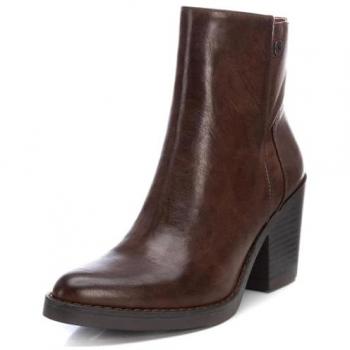 Botines de mujer estilo cowboy Refresh 172032 con cremallera lateral, color negro, talla 37