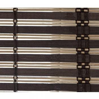 Tapparella África de Bambú con Carrucola 200x300 cm Marrón Oscuro