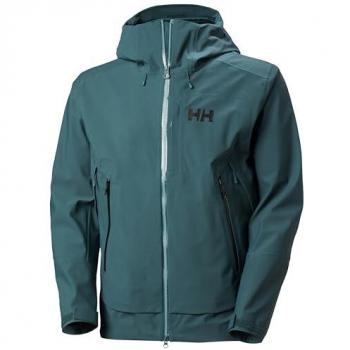 Chaqueta con capucha Helly Hansen Verglas Backcountry Ski Shell verde oscuro XL