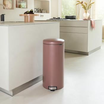 Brabantia New Icon 30L Pedal Bin Taupe