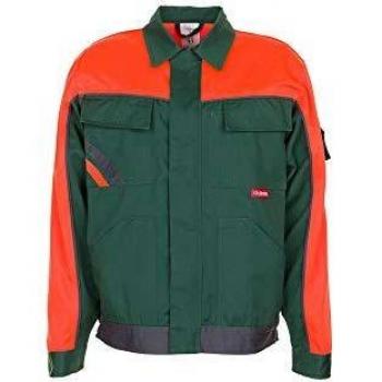 Planam 2412024 - Chaqueta bund visline v1, tamaño 24, verde/naranja/pizarra