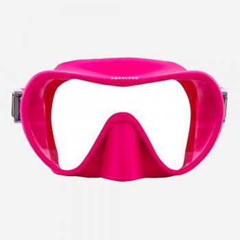 Aqualung Nabul - Máscara de buceo, color rosa, fácil ajuste, visión panorámica, para hombre