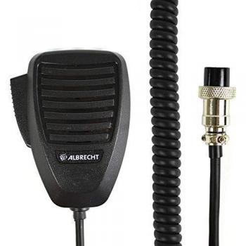 Microfono Albrecht de Repuesto para Estaciones CB AE6490/AE6491 con Conector de 6 Pines