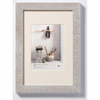 Marco de fotos de madera gris claro 10x15 cm Walther Home
