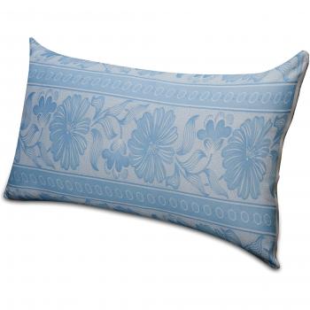 Sunlay FA02 - Funda de almohada, elástica y transpirable, 90 cm, azul