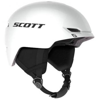 Scott Casco Keeper 2 - Casco de esquí para niños, unisex, color blanco, talla m