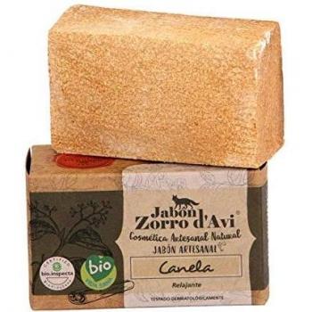 Jabon zorro dzavi jabon natural ecologico de canela hidratante y regenerador 120 gr