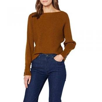 Only ONLCATHLENE L/S Pullover KNT Jersey, Naranja Argan Oil, XS para Mujer