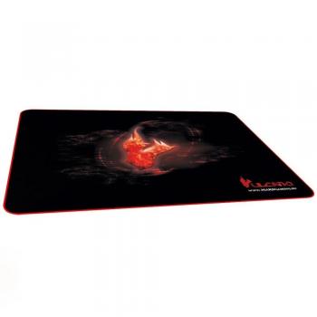 Tacens MMPVU1 - Alfombrilla para ratón Gaming, color negro y rojo