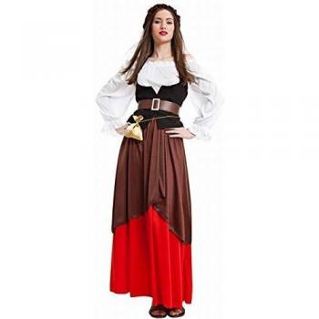DISFRAZ MESONERA MEDIEVAL TALLA S- - S