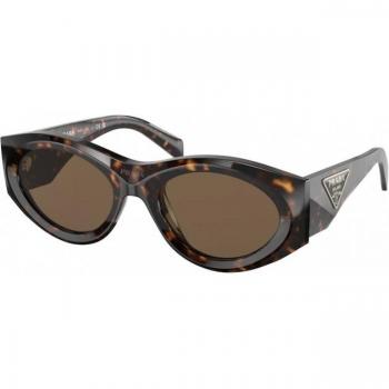 Prada PR 20ZS 2AU06B Women's Round Turtle Sunglasses