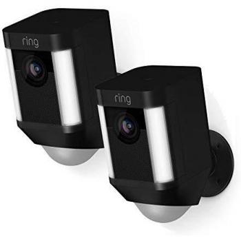Ring Spotlight Cam Battery Duopack Black