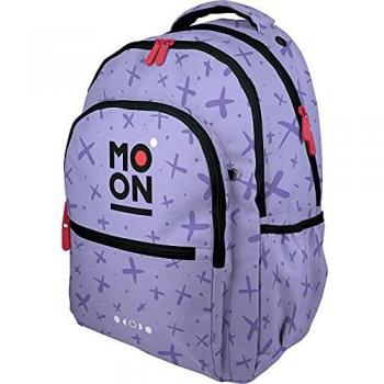 Grafoplás 37610969. Mochila Saco, Lavanda, Colección Moon, Tamaño: 36x47cm