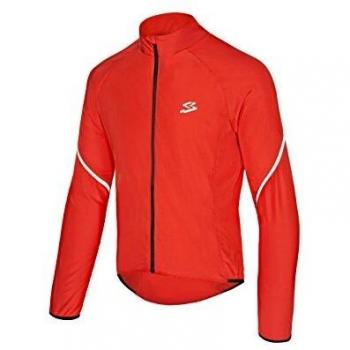 Spiuk Top Ten Ligero Paravientos, Unisex Adulto, Rojo, S
