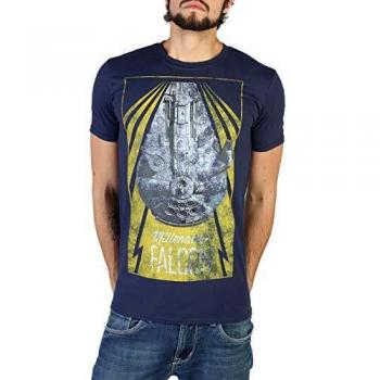 Star Wars Han Solo-New Falcon Camiseta, Azul