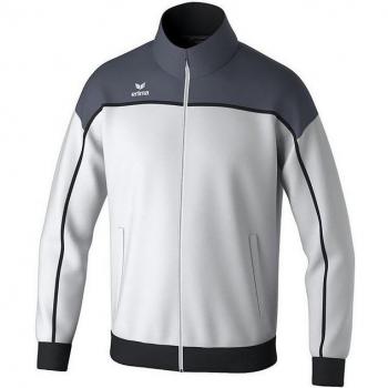 Erima Change Training Jacket - Men's White/Slate Grey/Black M
