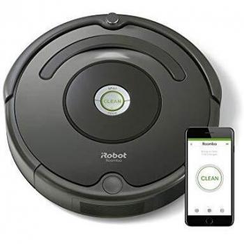 Compatible iRobot Roomba - Robot Aspirador Irobot Roomba 676 Negro
