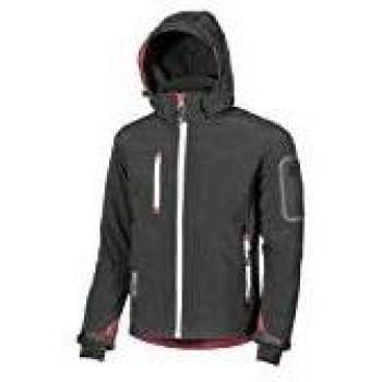 Chaqueta de trabajo U-POWER Metropolis Softshell XXL Negra