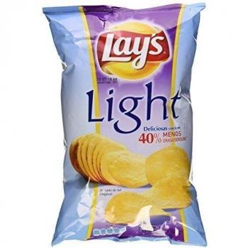 Lay'S Light Patatas Fritas con 30% Menos de Grasa, 140g