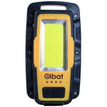 Linterna LED Recargable con Gancho e Iman - COB 8W 600LM - Color Negro