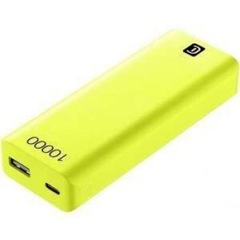Cellularline FreePower Slim 10000 batería externa Verde Polímero de litio 10000 mAh - Baterías externas