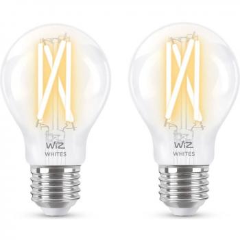 Bombilla Inteligente Wi-Fi Filamento E27 60W Pack x2 - Luz Cálida a Fría (2700-6500K)