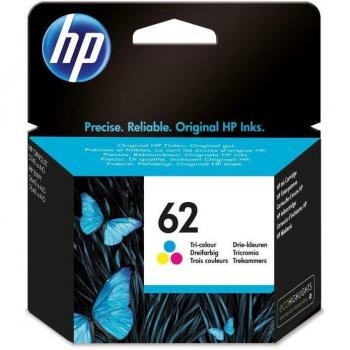 HP No.62 Genuine Tri-Color Inkjet Cartridge for HP Printers