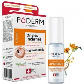 PODERM - UÑAS ENCARNADAS E INCRUSTADAS | Tratamiento con plantas aliviadoras, emolientes, nutritivas y revitalizantes | Cuidado profesional pie/mano | Fácil & rápido | Hecho en Suiza