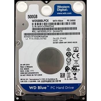 Western Digital WD Blue Mobile 500Go HDD SATA 6Gb/s 7mm