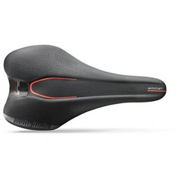 Sillín Selle Italia SLR Boost Kit Carbono Negro Rojo Unisex Adult Talla Única