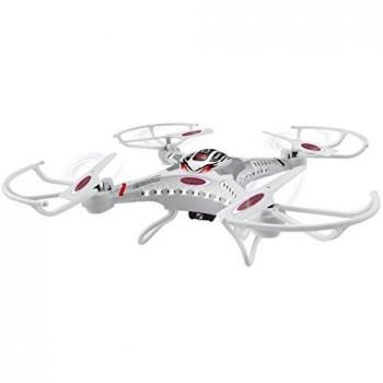 Jamara- Catro HD Drone Brújula Flyback Turbo 2,4G Control Remoto, Color Blanco