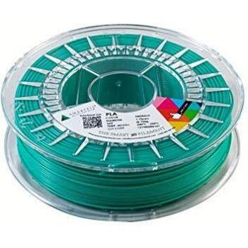 Smartfil PLA, 1.75 mm, Emerald, 750g Filamento para Impresión 3D de Smart Materials 3D